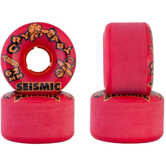 Seismic: 62mm Cry Baby Elixir Longboard Wheels - Motion Boardshop