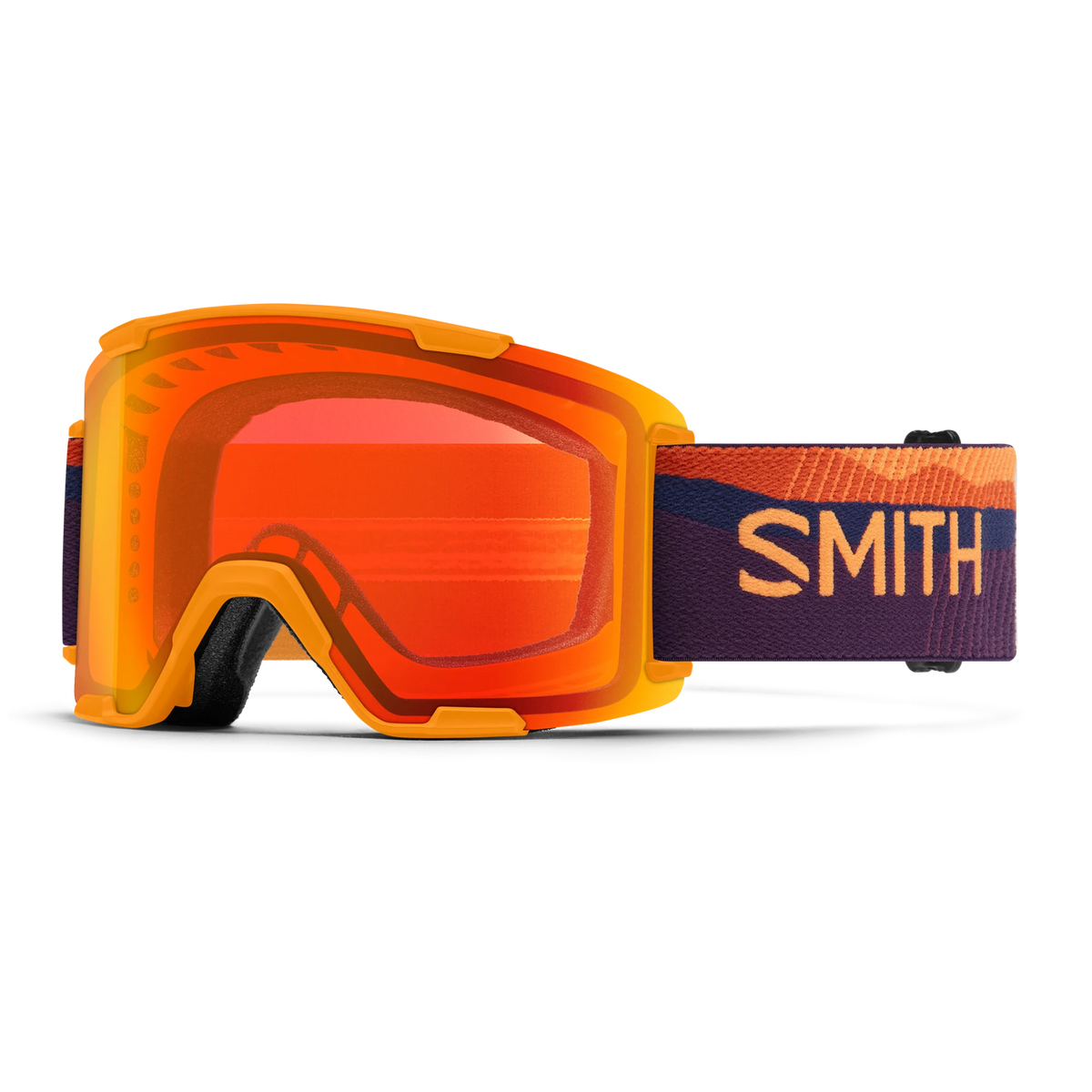 Smith: Stash XL Snow Goggle (Electric Orange Sunrise | ChromaPop Everyday Red Mirror)