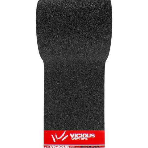Vicious: Custom Length Black Grip Tape Sheet - 11" Width