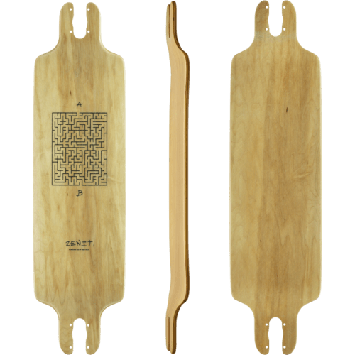 Zenit: AB Maze 33" 2.0 Longboard Skateboard Deck - Motion Boardshop