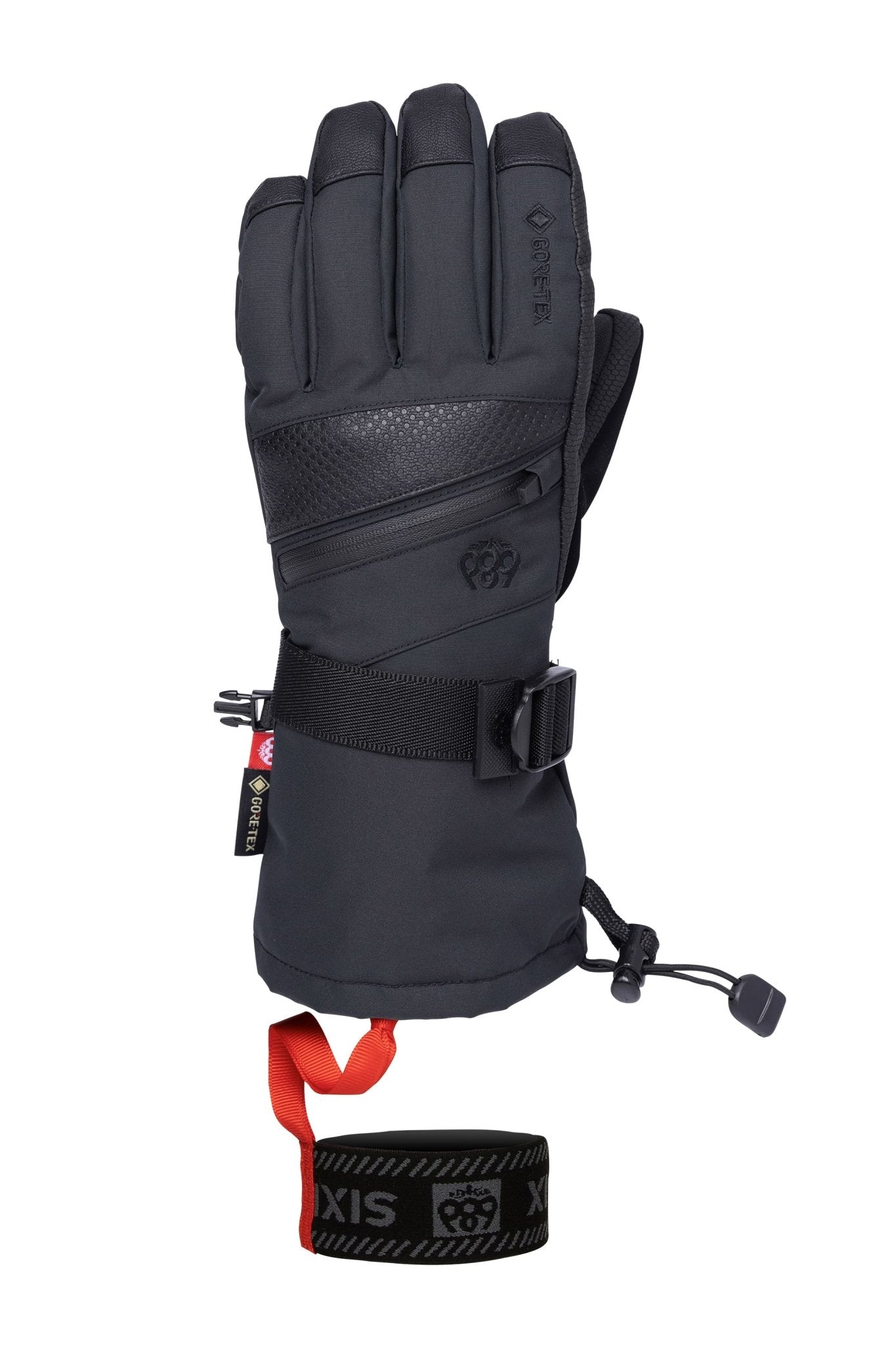 686: Women's Gore Smarty Gauntlet Glove (Black) - Motion Boardshop