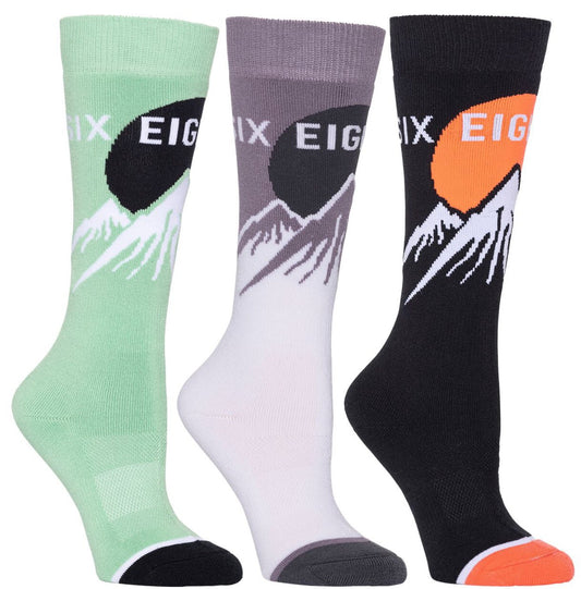 686: Women’s Sunrise Snowboard Sock 3 Pack - Motion Boardshop