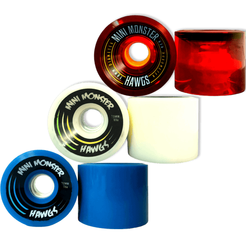 70mm Hawgs Mini Monster Wheels - Motion Boardshop