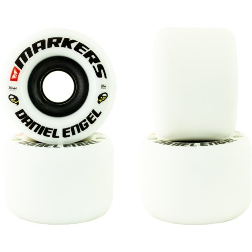 70mm MuirSkate Team Series "Daniel Engel" Freeride Markers Longboard Skateboard Wheels - Motion Boardshop