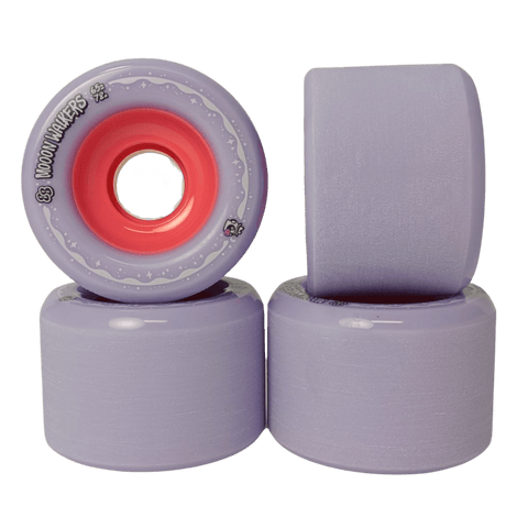 Fireball Tinder 70mm Longboard Wheels - 81a Urethane, Smooth Ride & Easy Slides, Made In USA For Freestyle & Cruising