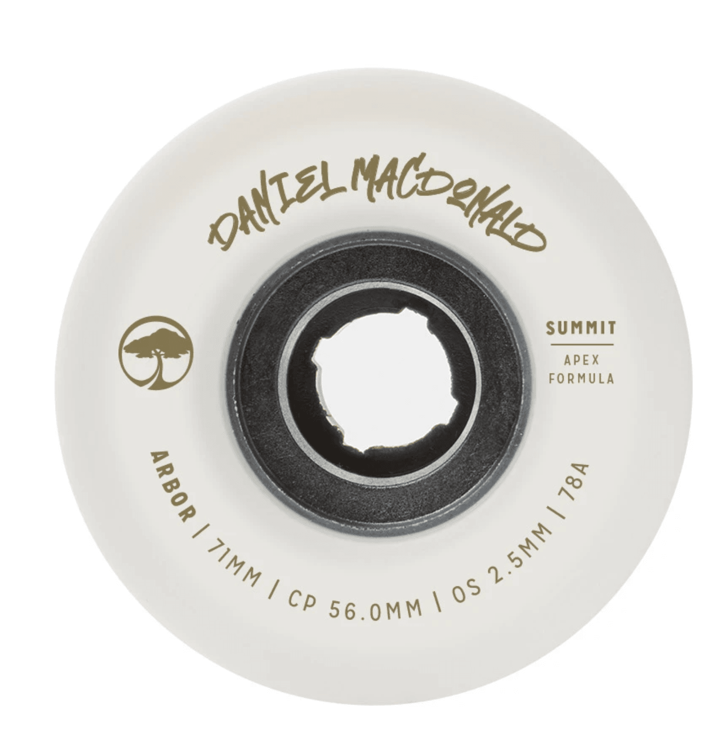 Arbor: 71mm Summit Daniel Macdonald 78a Longboard Wheeels - Motion Boardshop