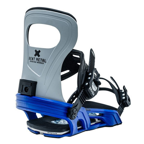Bent Metal: Joint Snowboarding Binding (Blue) - Motion Boardshop