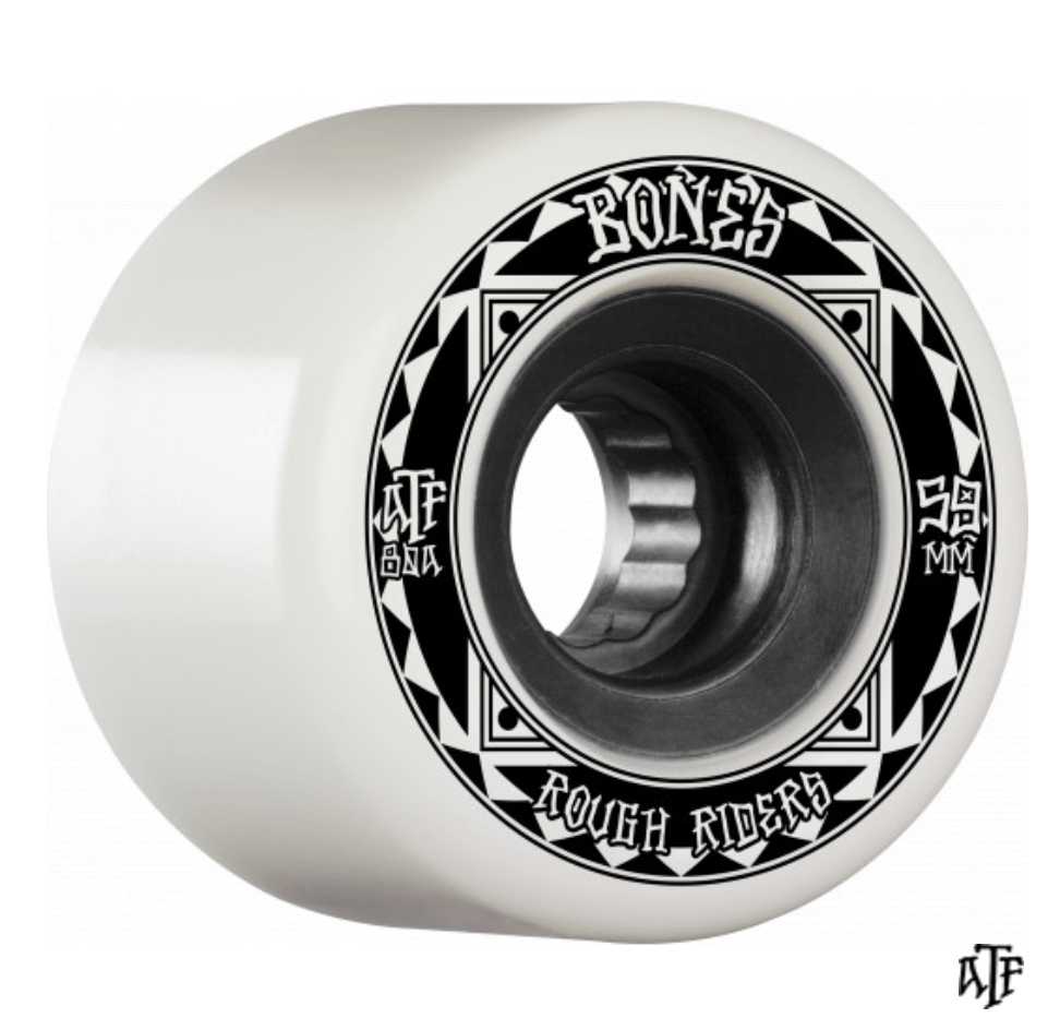 Bones: 59mm Rough Riders (Runners) 80a Longboard Skateboard Wheel - Motion Boardshop