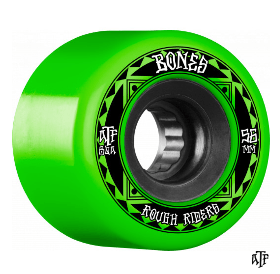 Bones: 59mm Rough Riders (Runners) 80a Longboard Skateboard Wheel - Motion Boardshop