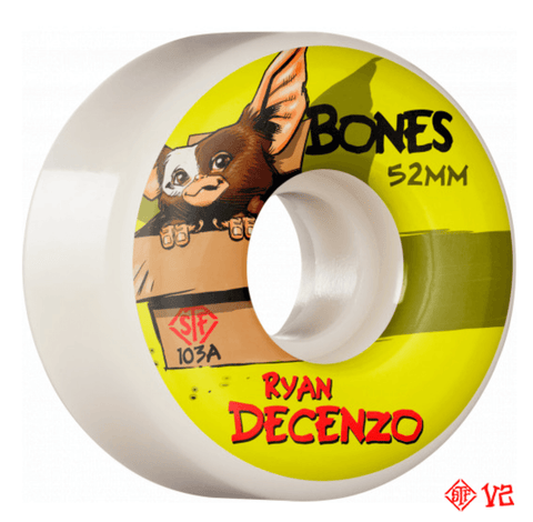 Bones: Pro Decenzo Gizzmo STF 103a Skateboard Wheels - Motion Boardshop