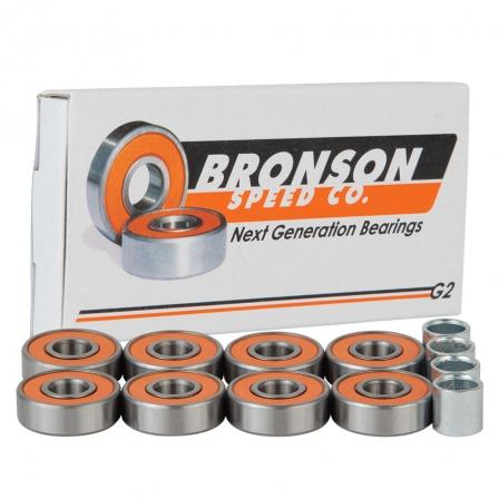 Bronson Speed Co: G2 Skateboard Bearings - Motion Boardshop