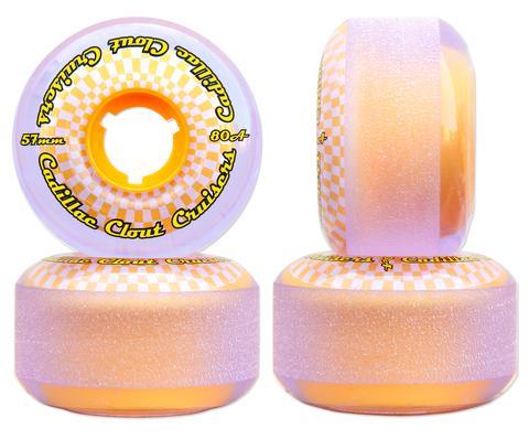 Cadillac: Clout Cruisers 57mm/80a Skateboard Wheels - Motion Boardshop