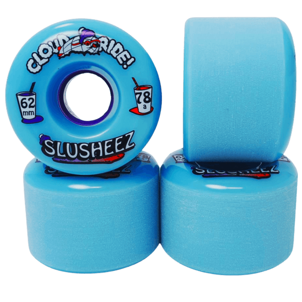 Cloud Ride: 62mm Slusheez Longboard Skateboard Wheel – Motion