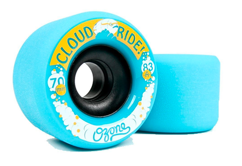 Cloud Ride: 70mm Ozone Longboard Skateboard Wheels - Motion Boardshop