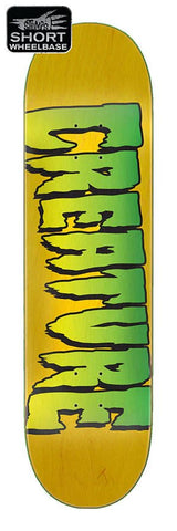 Creature: Logo Stumps 8" Skateboard Deck - Motion Boardshop
