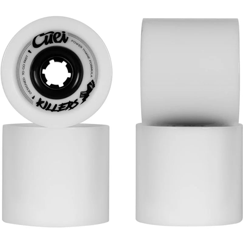 Cuei: 74mm Killers Power Thane Longboard Skateboard Wheels