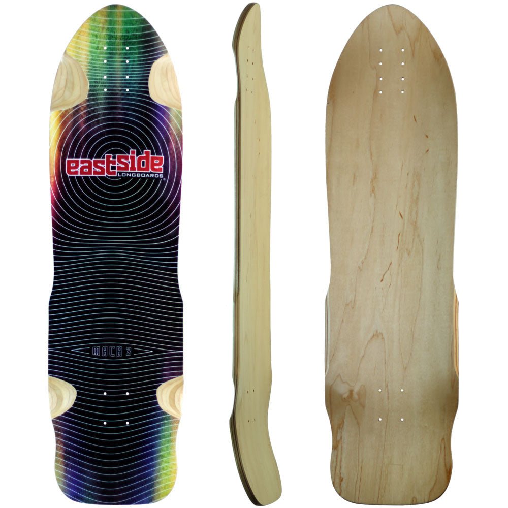 Eastside Longboards: Mach 3 Deck Only - Motion Boardshop