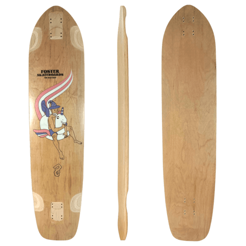Foster Skateboards: The Bad Dad Longboard Skateboard Deck - Motion Boardshop
