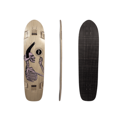 Foster Skateboards: The Obelisk Longboard Skateboard -Deck - Motion Boardshop