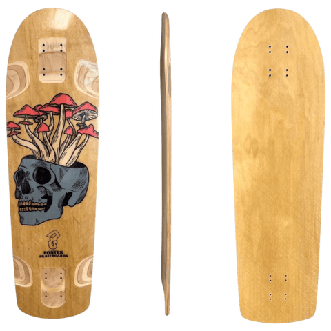Foster Skateboards: The Tombstone Longboard Skateboard Deck - Motion Boardshop