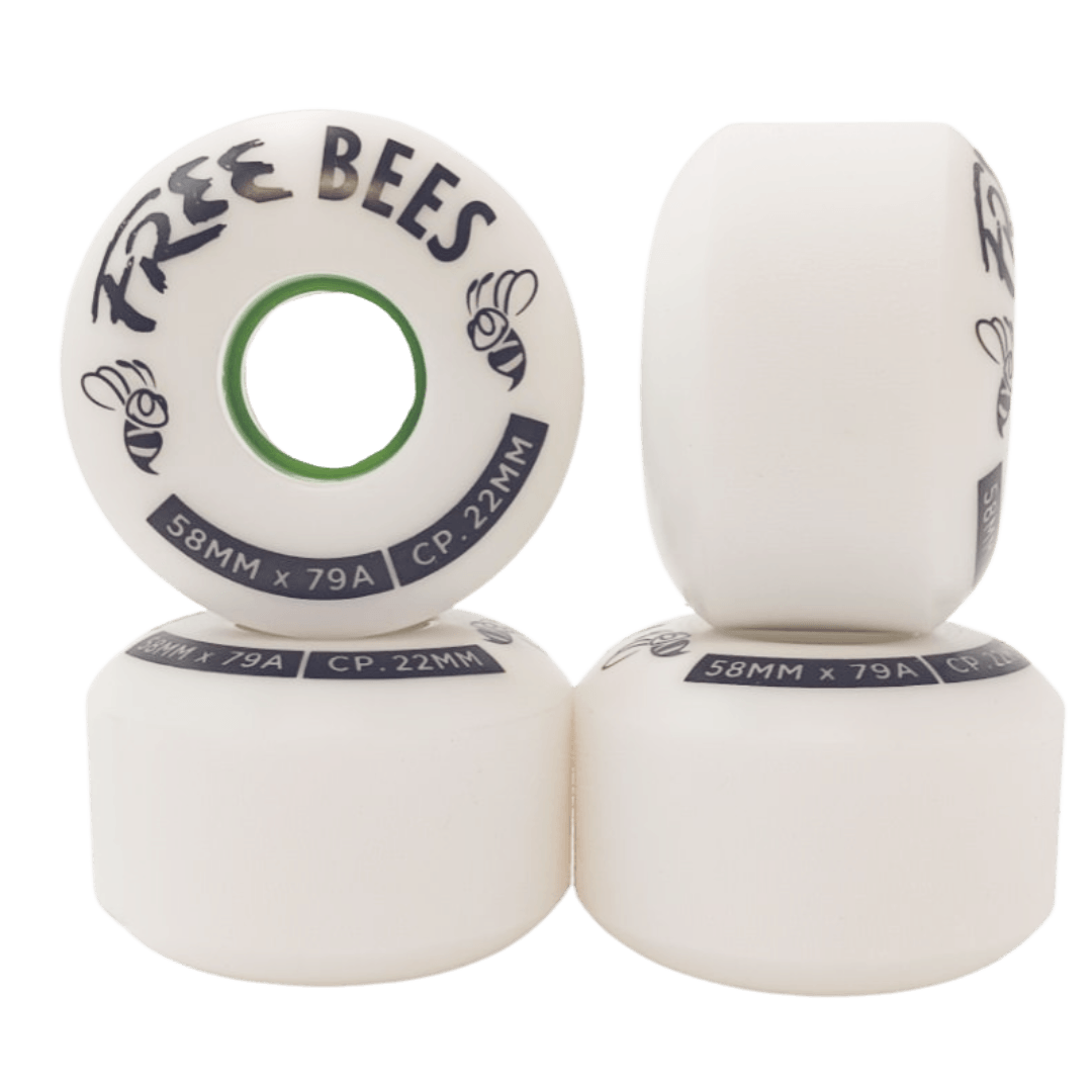 Free Wheel Co: Free Bees Longboard Skateboard Wheels - Motion Boardshop