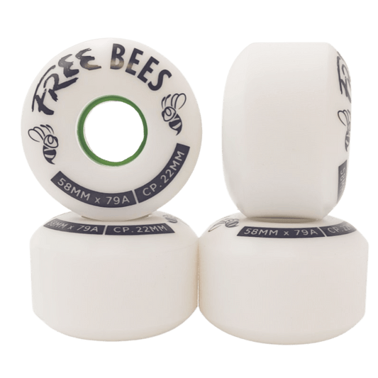 Free Wheel Co: Free Bees Longboard Skateboard Wheels - Motion Boardshop