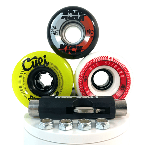 Freeride Wheel Bundle: Cuei (Soft) - Motion Boardshop