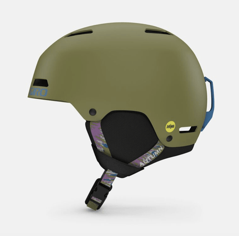 Giro: Ledge Mips Snowboard Helmet (Matte Autumn Green) - Motion Boardshop