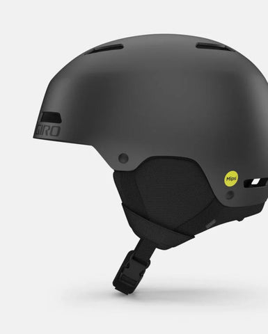 Giro: Ledge Mips Snowboard Helmet (Matte Graphite) - Motion Boardshop