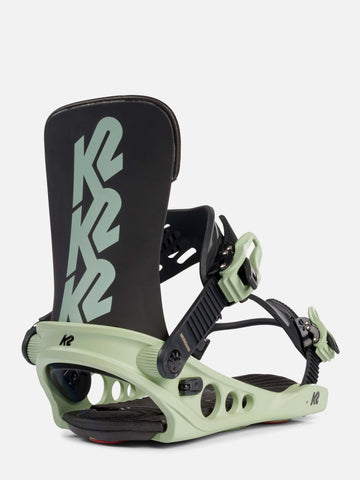 K2: 2023 Meridian Womens Snowboard Bindings (Sage) - Motion Boardshop