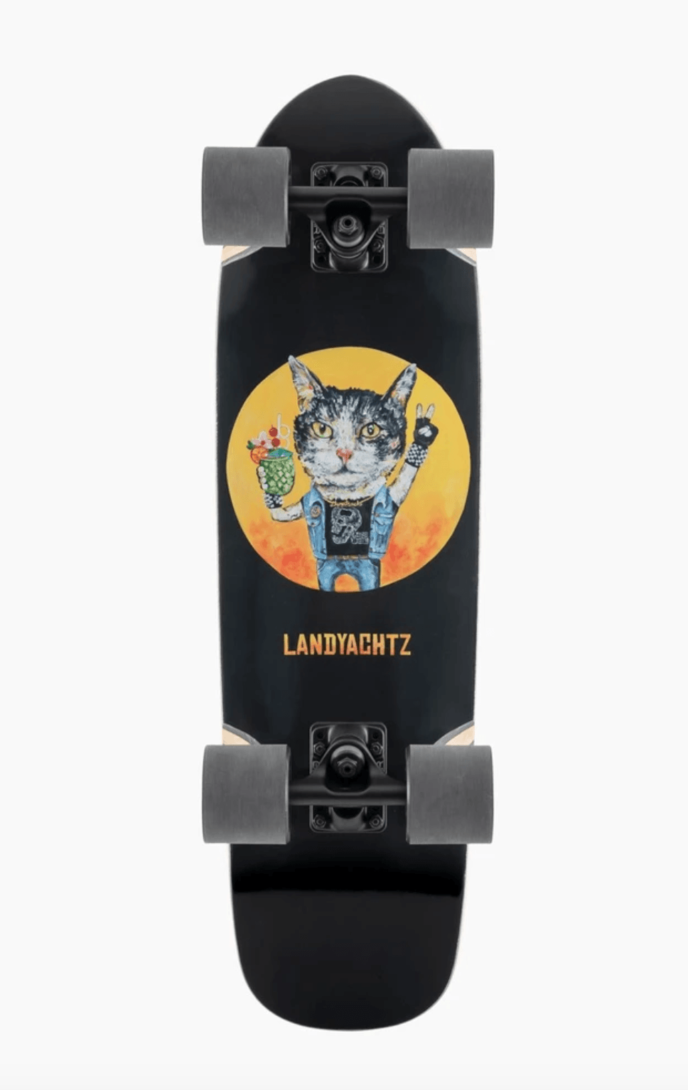 Landyachtz: Dinghy Fender Dumptruck Longboard Skateboard Complete - Motion Boardshop