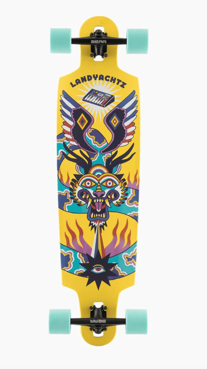 Landyachtz: Drop Cat 38 Journey Longboard Complete - Motion Boardshop