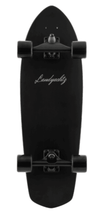 Landyachtz: Pocket Knife Black Longboard Complete - Motion Boardshop