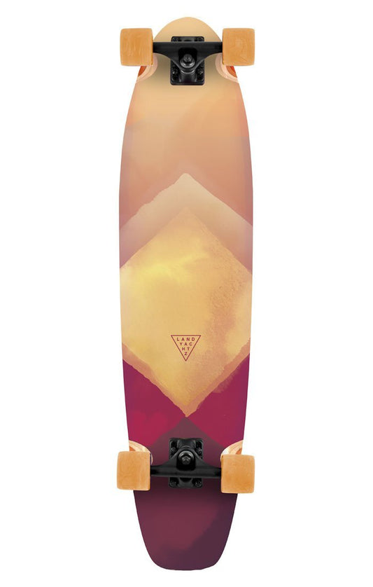 Landyachtz: Ripper Watercolor Longboard Skateboard Complete - Motion Boardshop