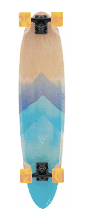 Landyachtz: Super Chief Watercolor Longboard Skateboard Complete - Motion Boardshop