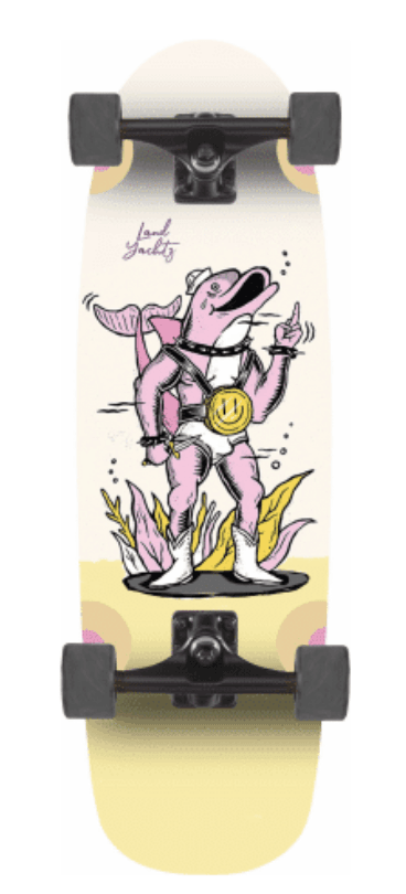 Landyachtz: Tugboat Flippy Longboard Complete - Motion Boardshop