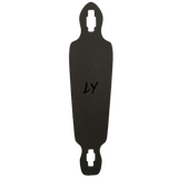 Landyachtz:BATTLE AXE BLACK SPACE ROCK Deck Only - Motion Boardshop