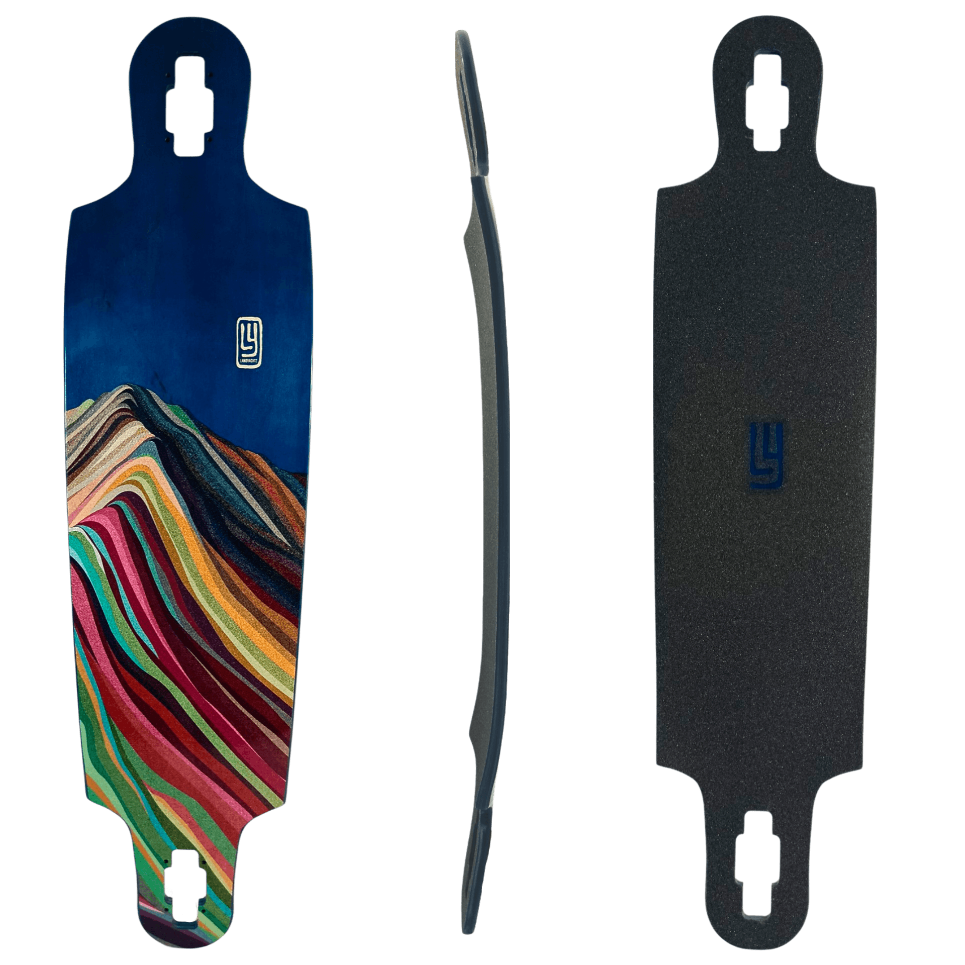 Landyatchz: Drop Cat 38 Dune Longboard Skateboard Deck - Motion Boardshop