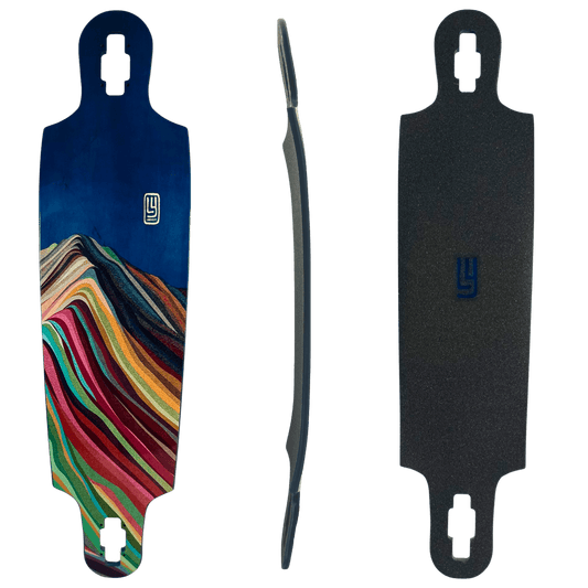Landyatchz: Drop Cat 38 Dune Longboard Skateboard Deck - Motion Boardshop