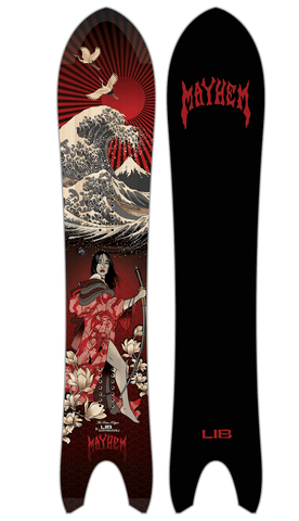 LibTech: Retro Ripper Snowboard Deck - Motion Boardshop