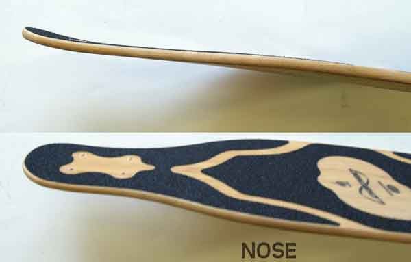 Loaded: FatTail 38" Longboard Skateboard Deck - Motion Boardshop