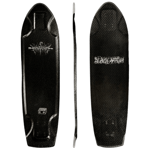MIDS: Black Arrow Kicktail Longboard Deck - Motion Boardshop