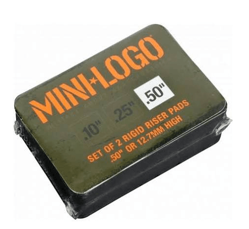 Mini Logo: .5" Hard Riser Pads - Motion Boardshop
