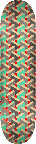 MINI LOGO PATTERN MAZE SKATEBOARD DECK 243 K20 - 8.25 x 31.95 - Motion Boardshop