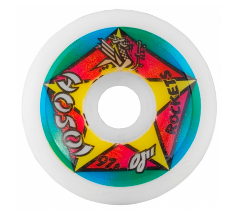 OJ Wheels: 61mm Hosoi Rocket Re-issue Skateboard Wheels - Motion Boardshop