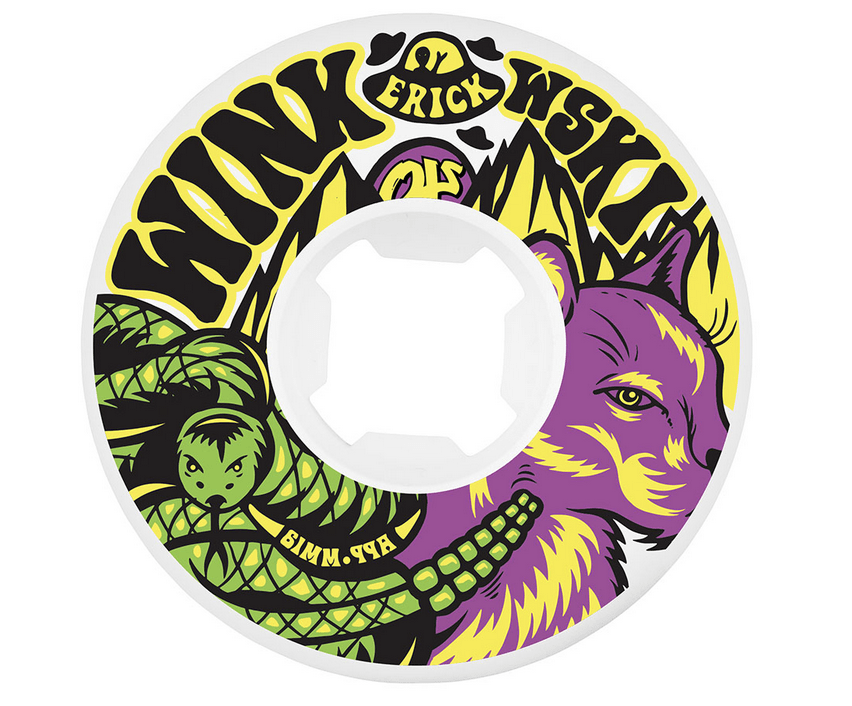 OJ Wheels: 61mm Winkowski Mountain Trip Original 99a Skateboard Wheels - Motion Boardshop