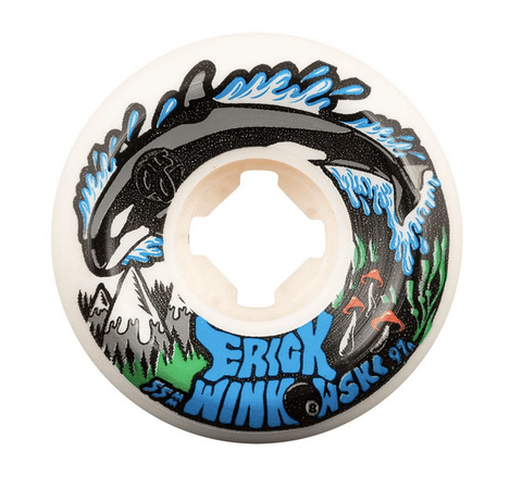 OJ Wheels: Winkowski Killer Whale Elite Hardline 55mm 97a Skateboard Wheels - Motion Boardshop