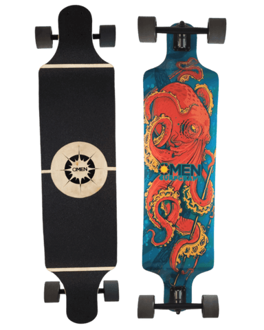 Omen: 2021 Dominator Kraken 38" Longboard Complete - Motion Boardshop
