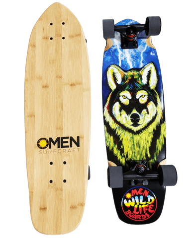 Omen: Bolt Wolf 29" Longboard Skateboard Complete - Motion Boardshop