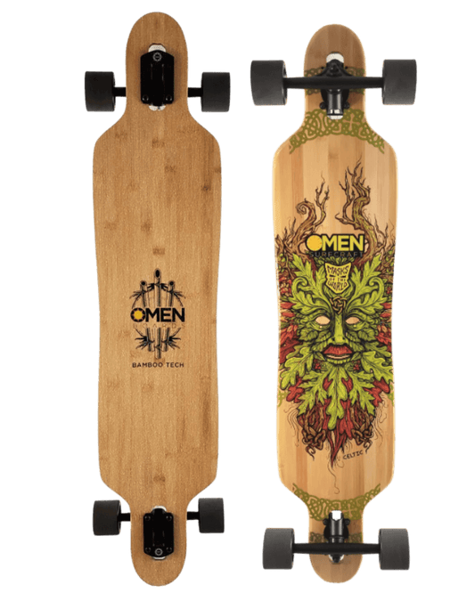 Omen: Celtic Mask 41.5" Longboard Skateboard Complete - Motion Boardshop